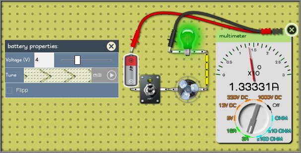Simulating circuits with realistic look components