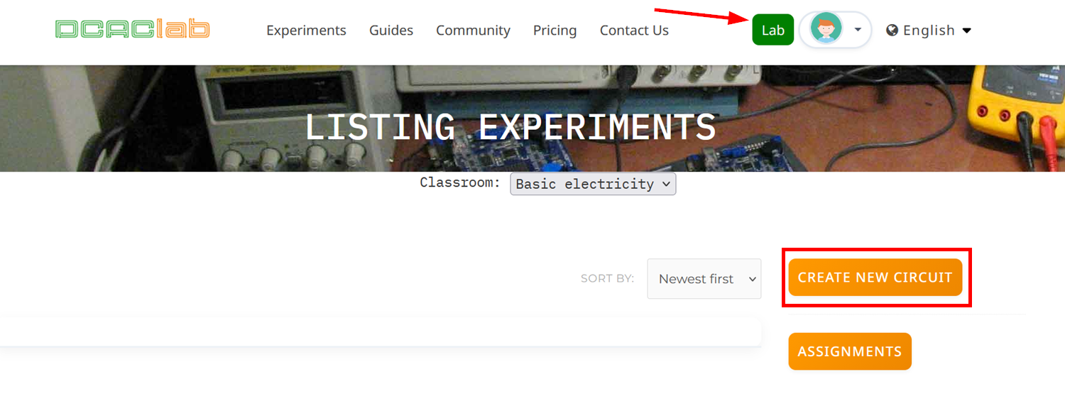 Student dashboard