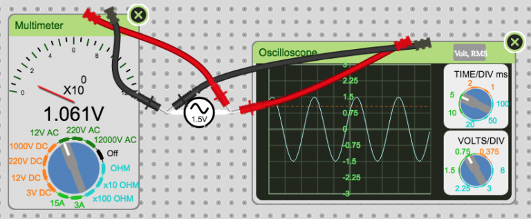 Features - Online Circuit Simulator | DCACLab | DCACLab